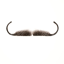 Rollie Fingers Moustache. Theatrical Human Hair